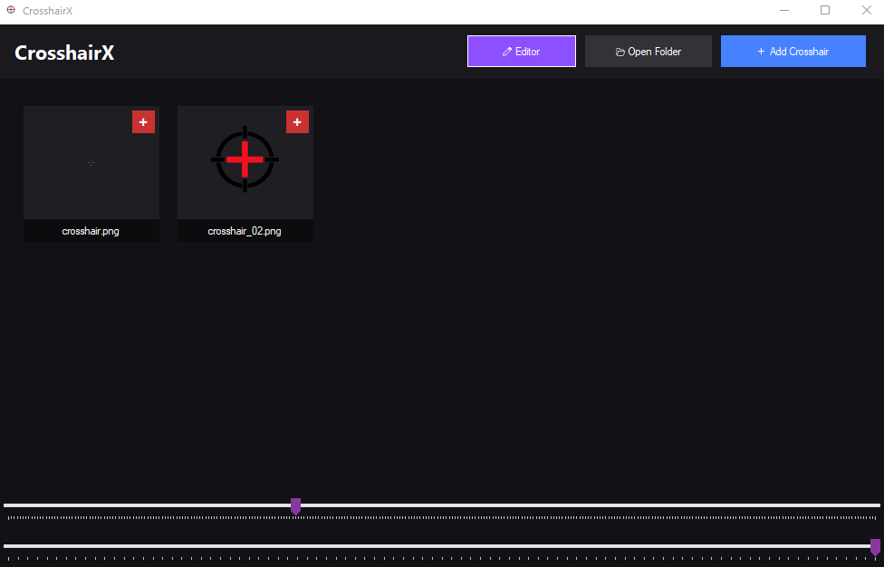 Crosshair Editor Preview